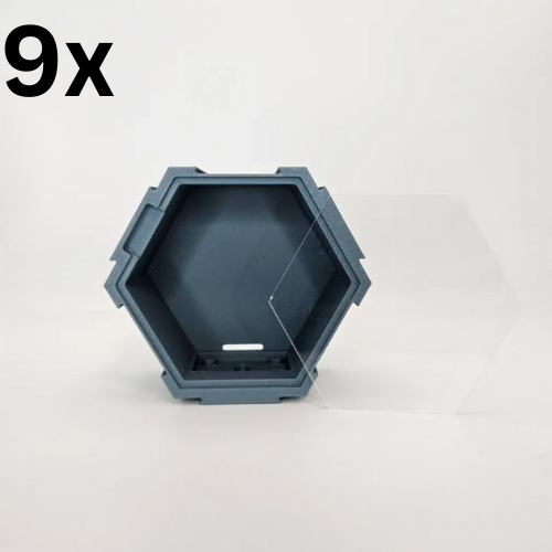 {Bundle Deal} 9x Display Hexagons