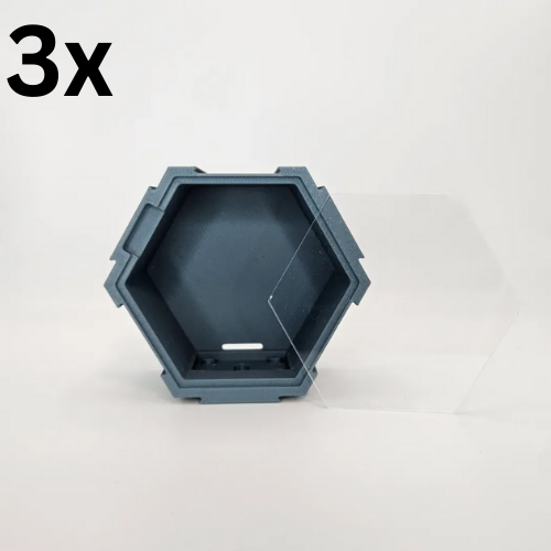 {Bundle Deal} 3x Display Hexagons