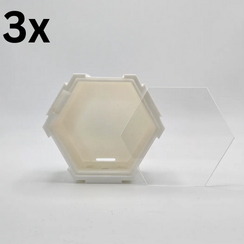 {Bundle Deal} 3x Display Hexagons