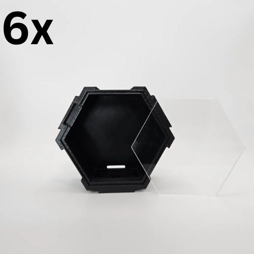 {Bundle Deal} 6x Display Hexagons