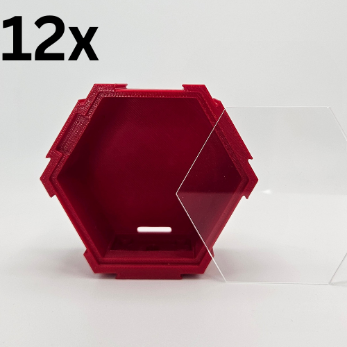 {Bundle Deal} 12x Display Hexagons
