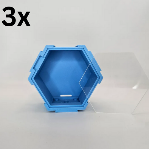 {Bundle Deal} 3x Display Hexagons