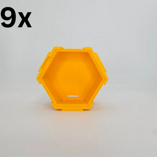 {Bundle Deal} 9x Display Hexagons