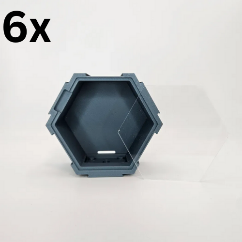 {Bundle Deal} 6x Display Hexagons