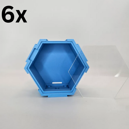 {Bundle Deal} 6x Display Hexagons