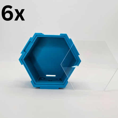 {Bundle Deal} 6x Display Hexagons
